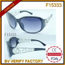 Unsex individualidad marco gafas de sol con muestra gratis (F15333)
